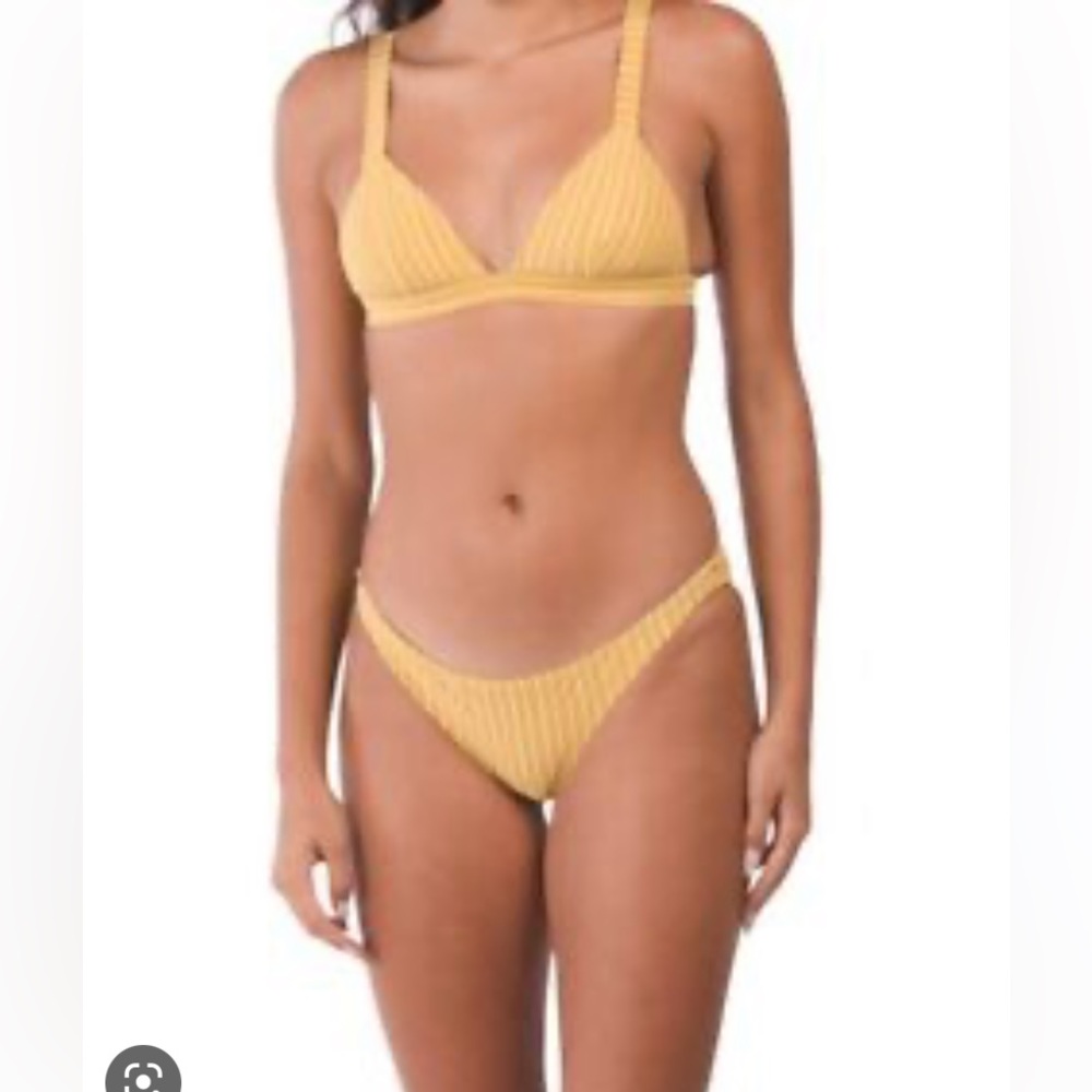 Vitamin A gold and white Dorada Bikini